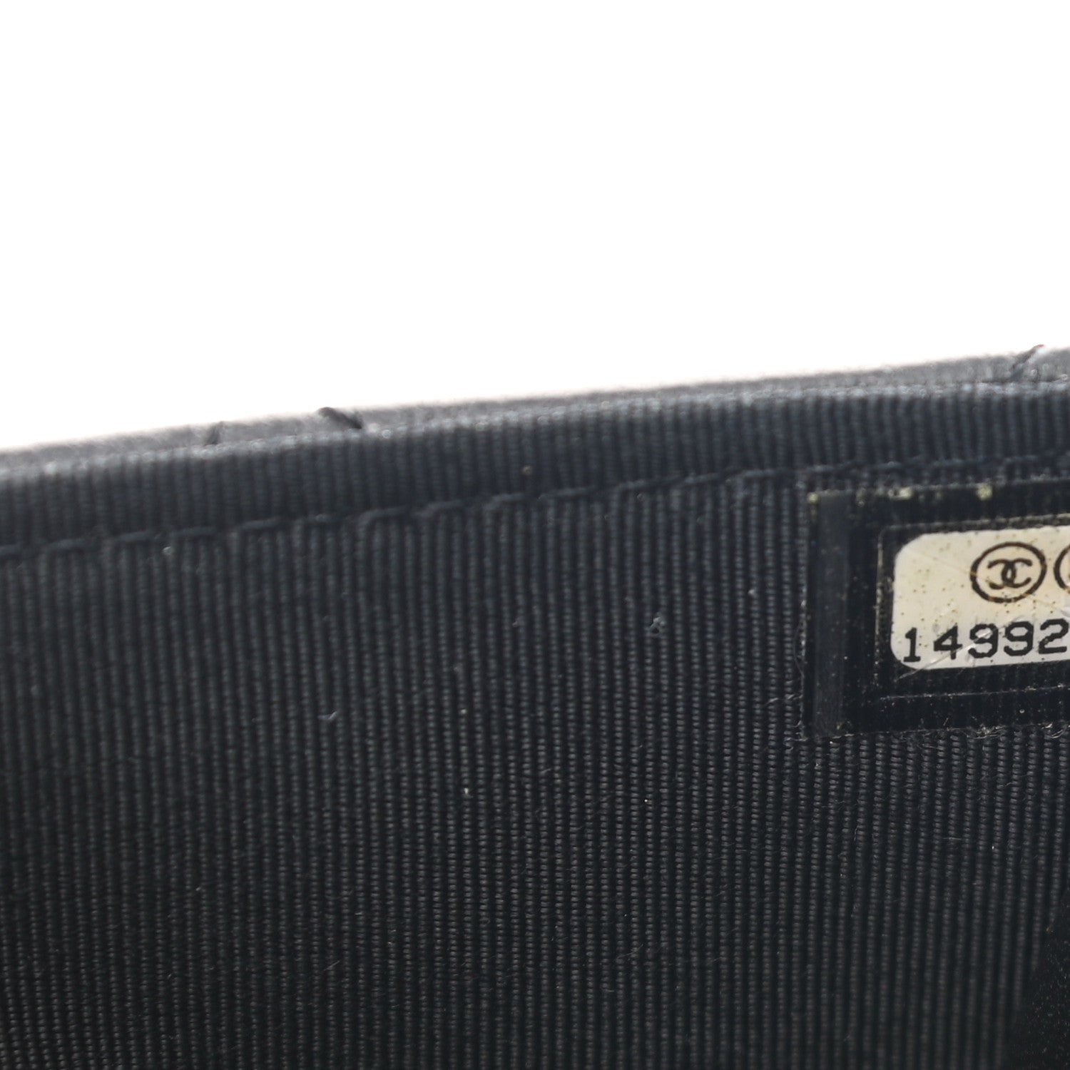 Chanel Lambskin Quilted Wallet On Chain WOC Black 8 of 13