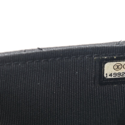 Chanel Lambskin Quilted Wallet On Chain WOC Black 8 of 13