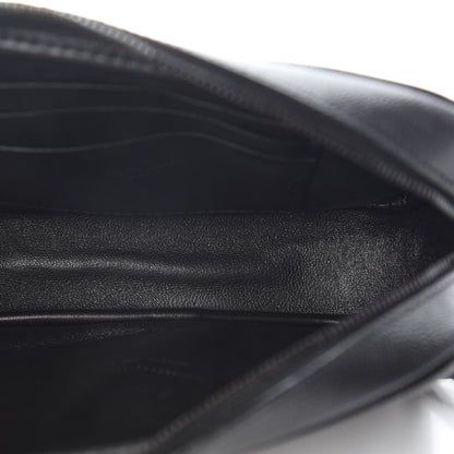 Saint Laurent Grain De Poudre Matelasse Monogram Mini Lou Camera Bag Black 6 of 8