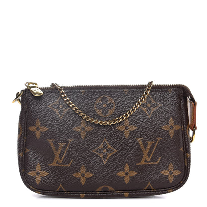 Louis Vuitton Monogram Mini Pochette Accessories 1 of 7