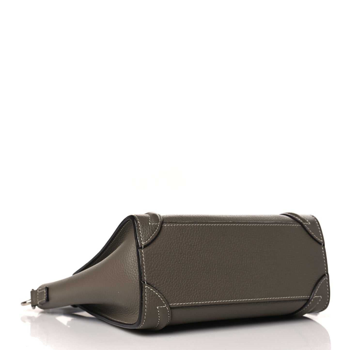 Drummed Calfskin Nano Luggage Souris