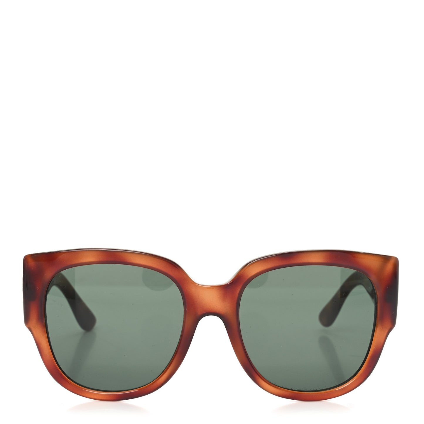 Acetate Square Frame Sunglasses GG0142SA Tortoise Tortoise