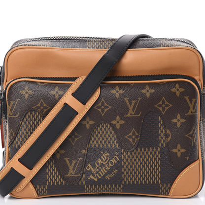 Louis Vuitton X NIGO Giant Damier Ebene Monogram Nil Messenger 7 of 9