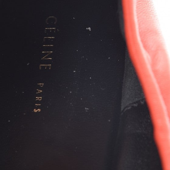 Celine Nappa Soft Ballerina Flats 39 Alizarin 10 of 12
