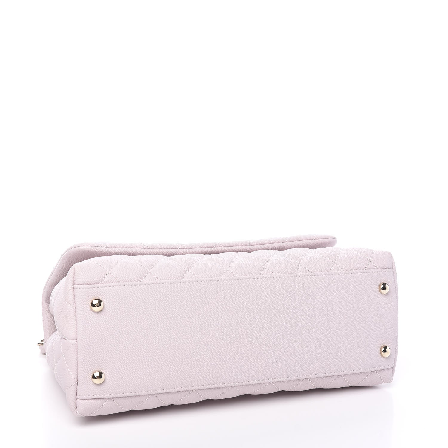 Chanel Caviar Quilted Small Coco Handle Flap Lilas Lilac 3 of 10
