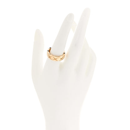 Chanel 18K Yellow Gold Small Coco Crush Ring 57 8 2 of 7