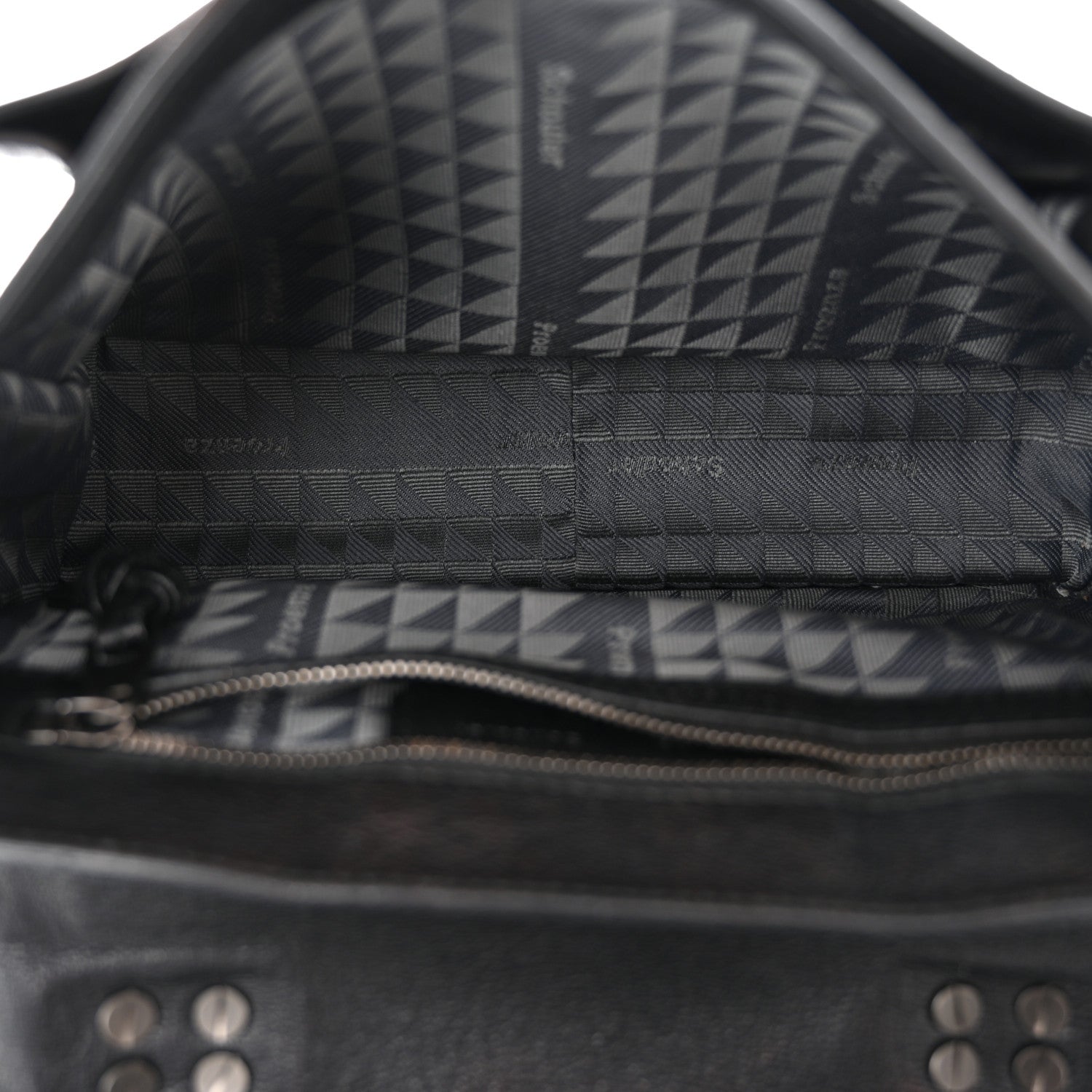 Proenza Schouler Lambskin Tiny PS1 Satchel Black 5 of 10