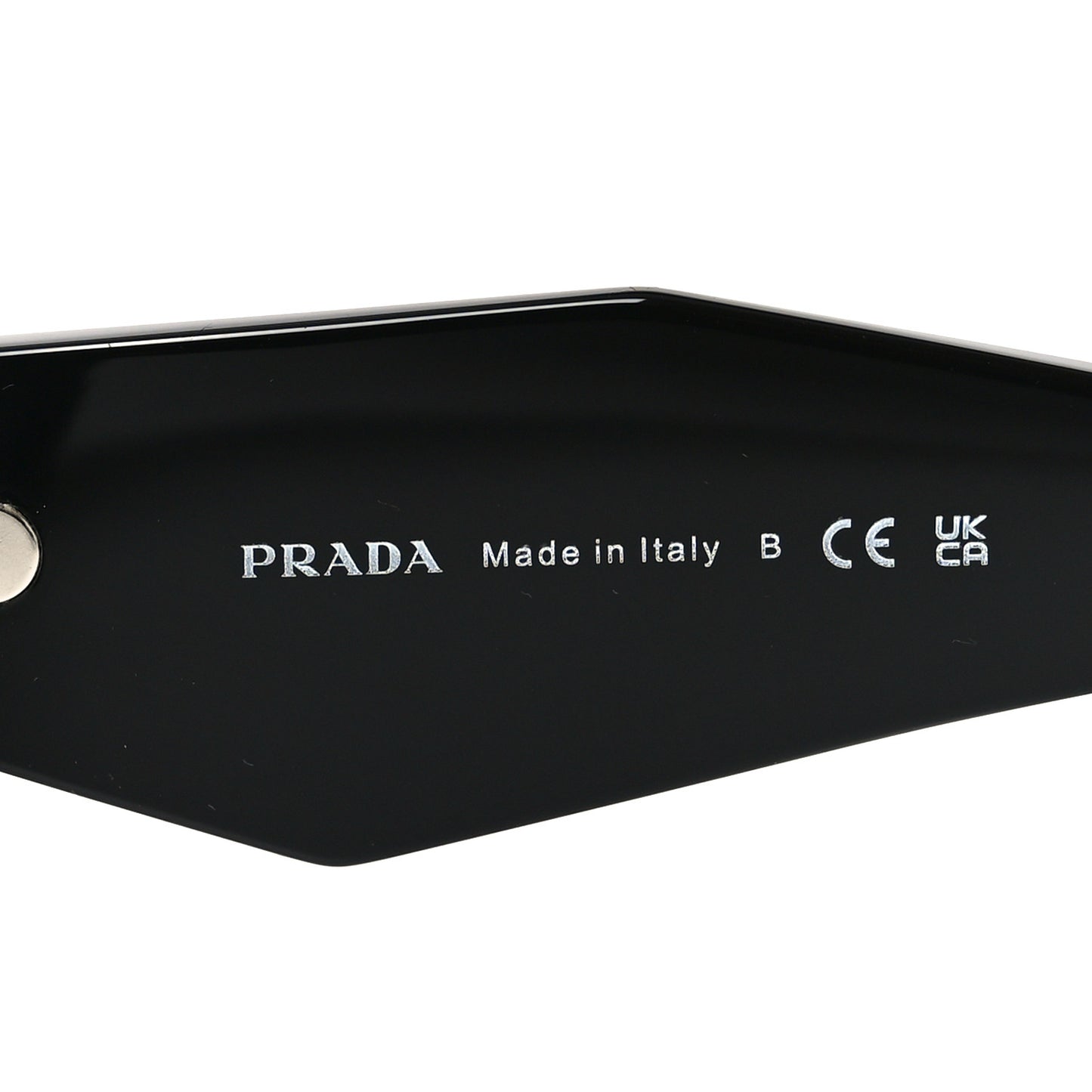 Acetate Symbole Sunglasses SPR 17W Black