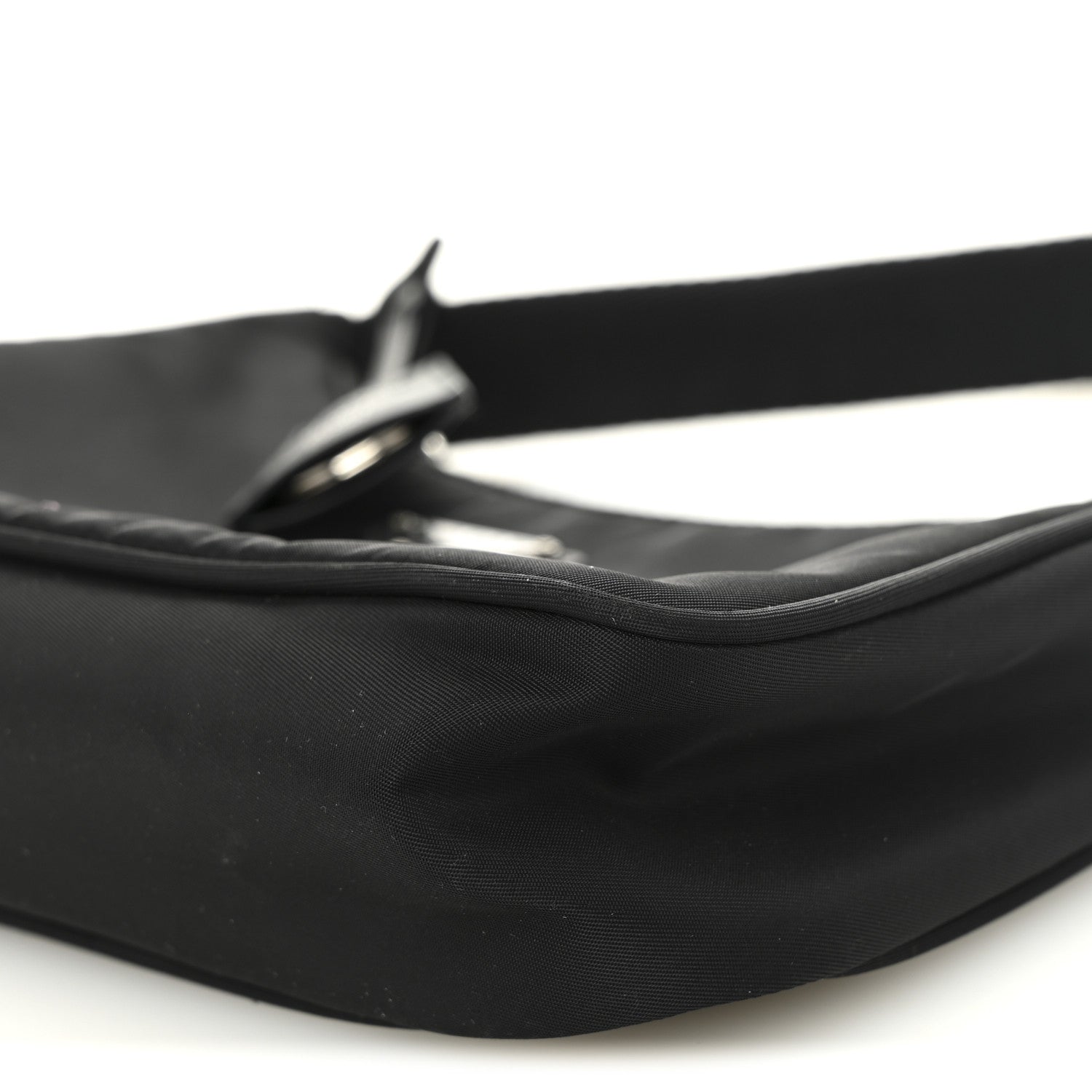 Prada Tessuto Nylon Mini Re-Edition 2000 Bag Black 11 of 13