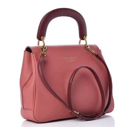 Burberry Trench Calfskin Medium DK88 Top Handle Bag Blossom Pink 3 of 10