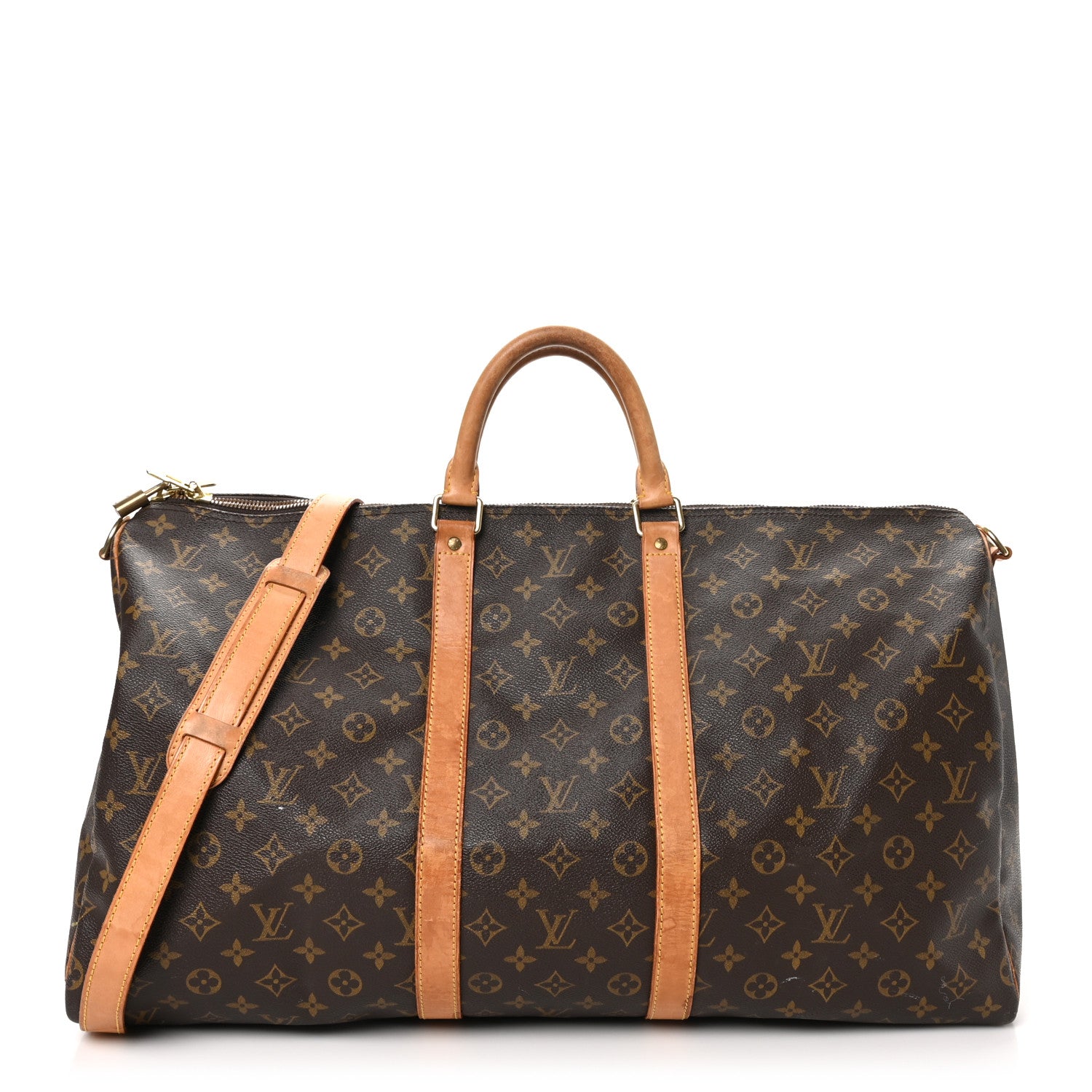Louis Vuitton Monogram Keepall Bandouliere 55 1 of 14