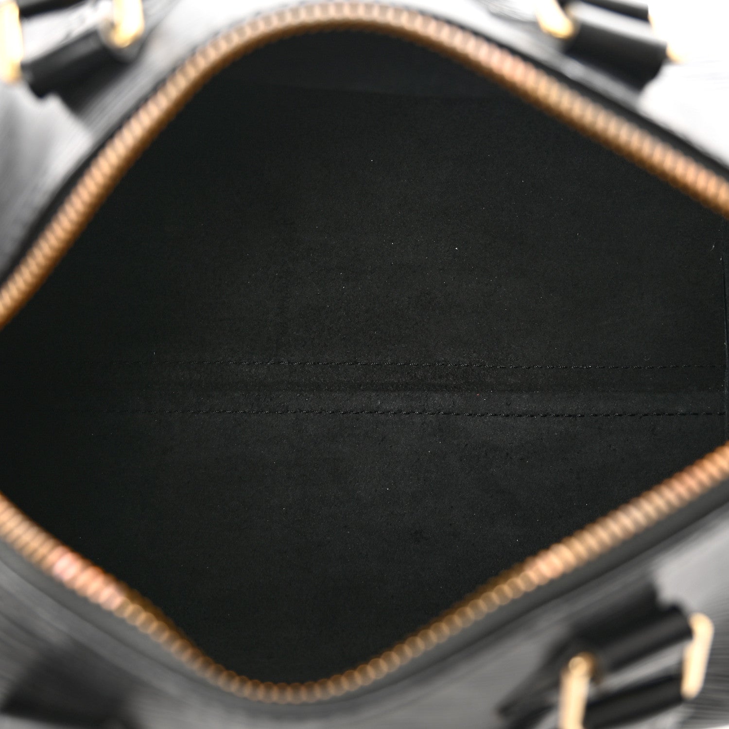 Louis Vuitton Epi Speedy 25 Black 6 of 14