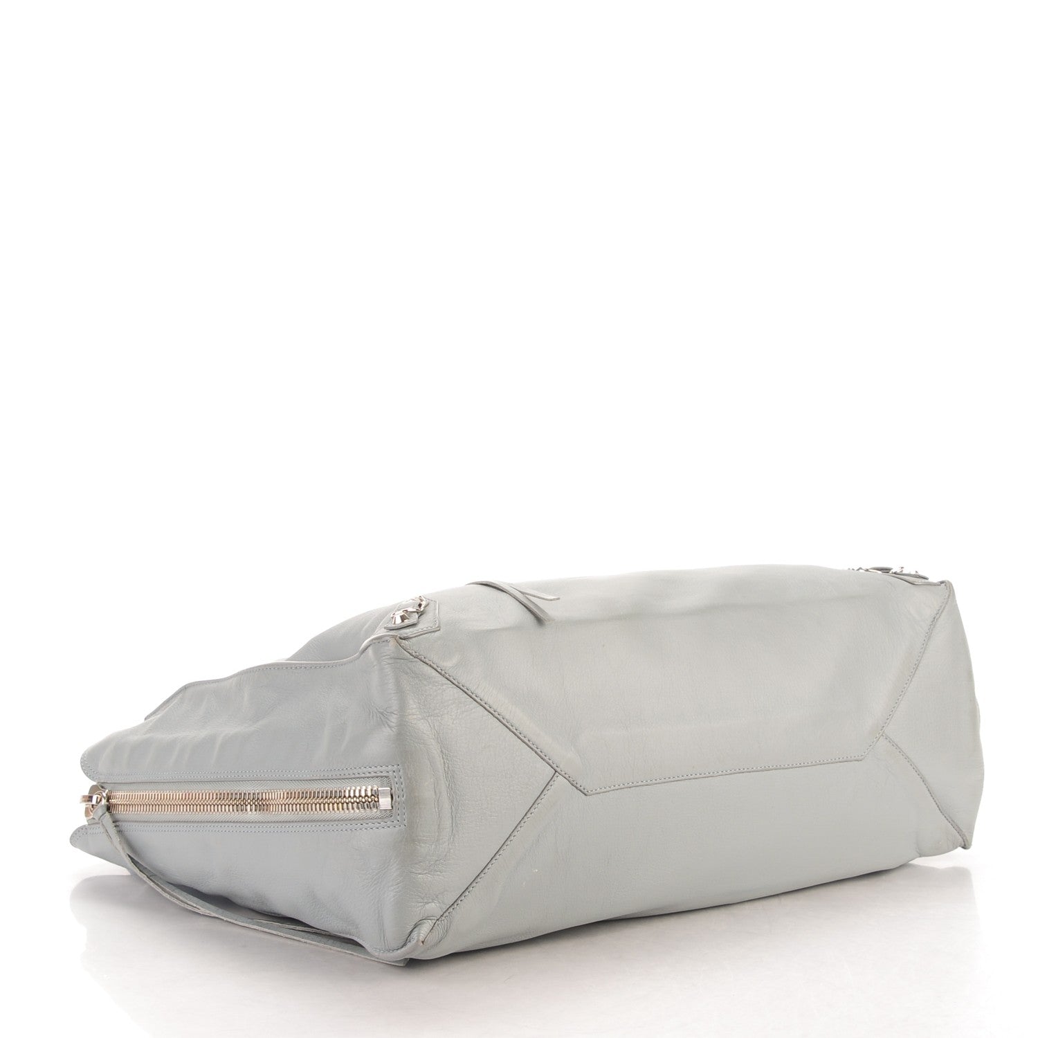 Balenciaga Veau Papier A4 Zip Around Tote Grey 4 of 10
