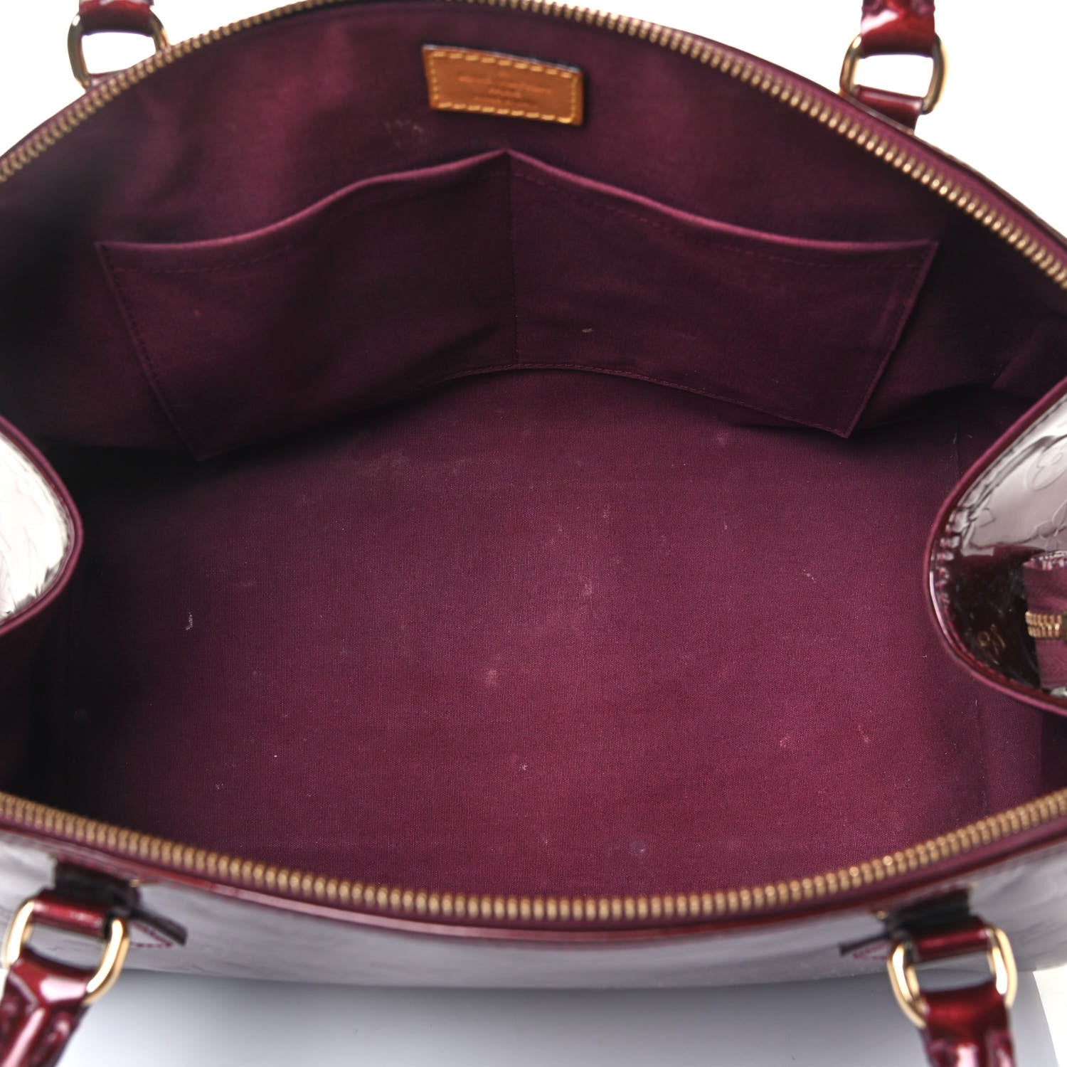 Louis Vuitton Vernis Sherwood GM Rouge Fauviste 8 of 8