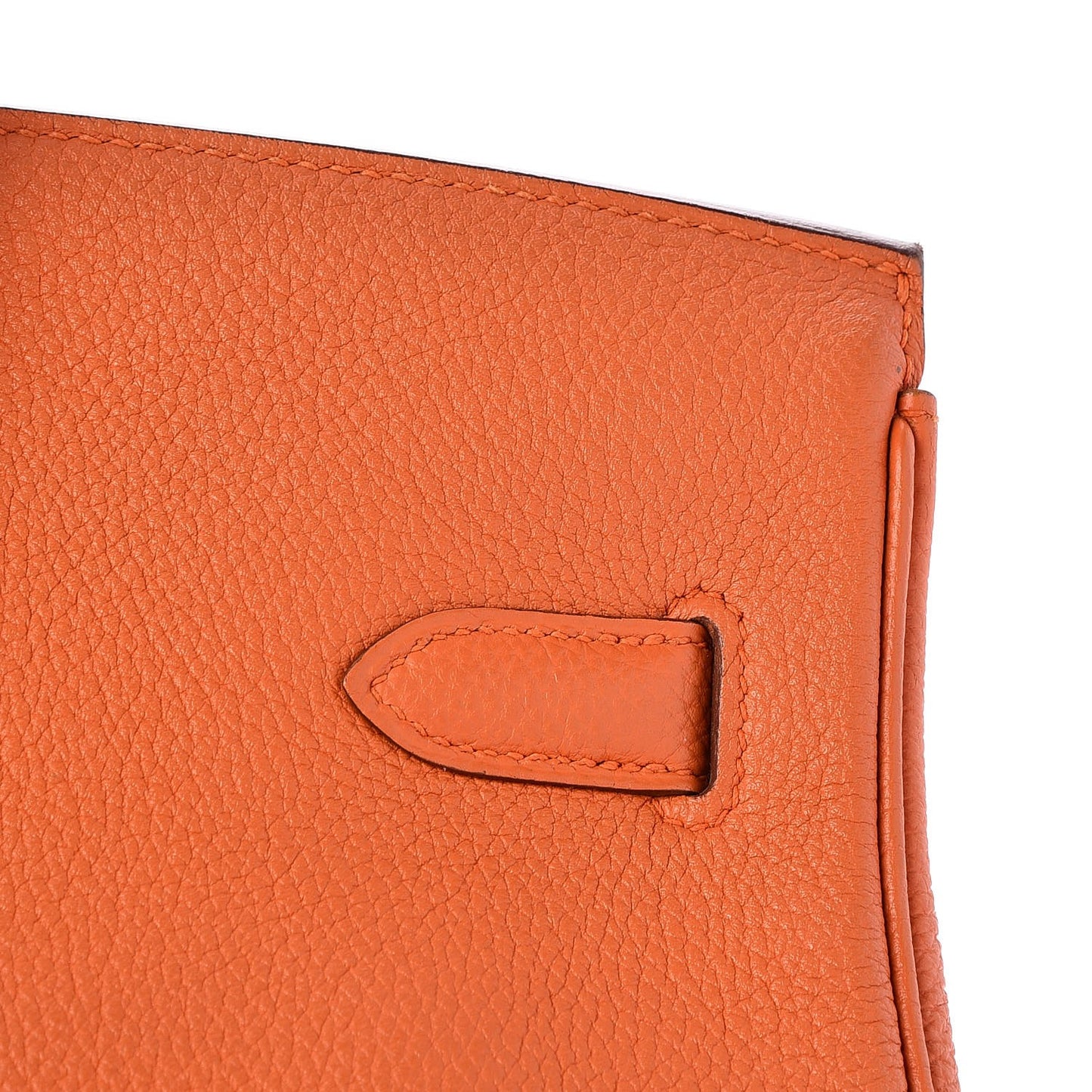 Togo Birkin 35 Orange