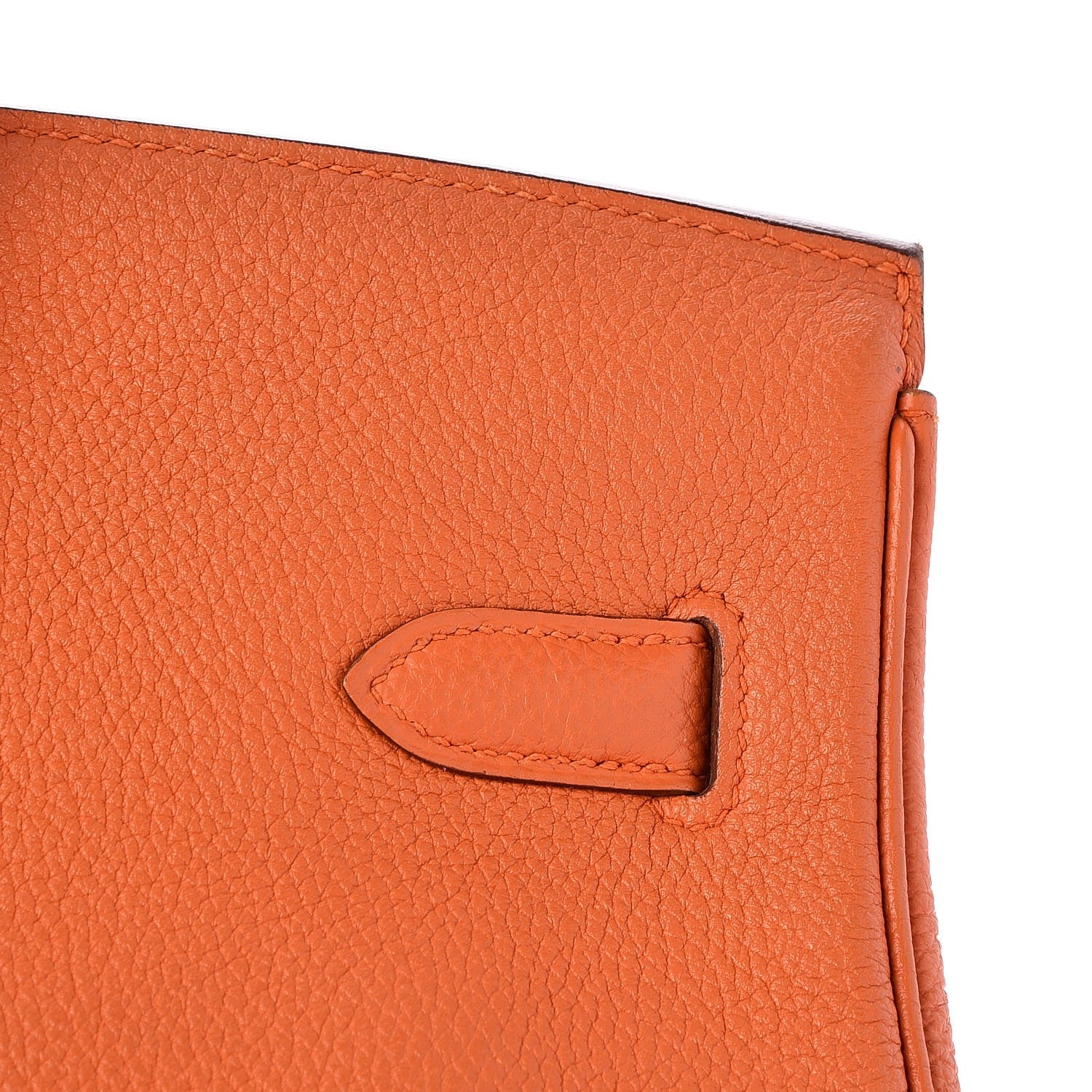 Hermes Togo Birkin 35 Orange 21 of 36