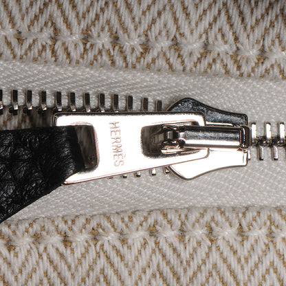 Hermes Taurillon Clemence Victoria II 35 Black 3 of 17