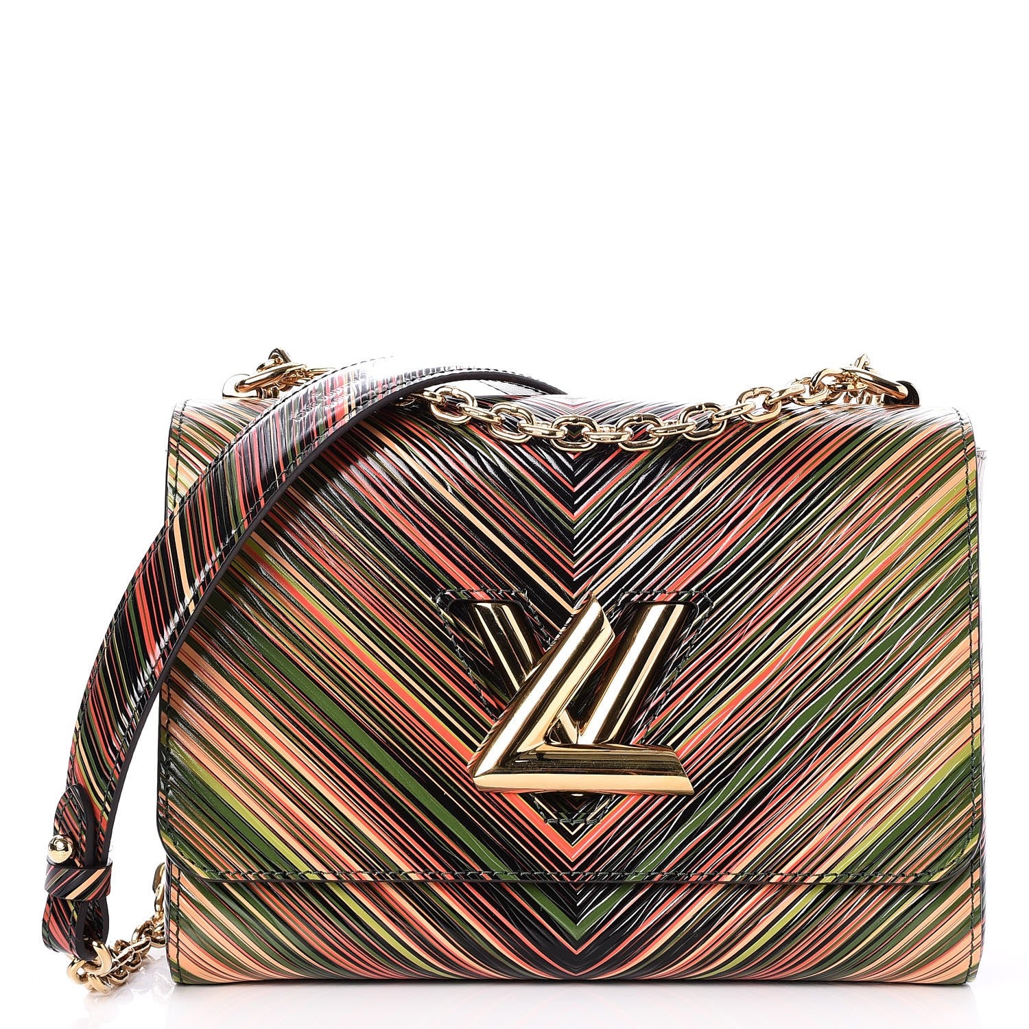 Louis Vuitton Epi Tropical Twist Shoulder Bag MM Rose Beige 1 of 8