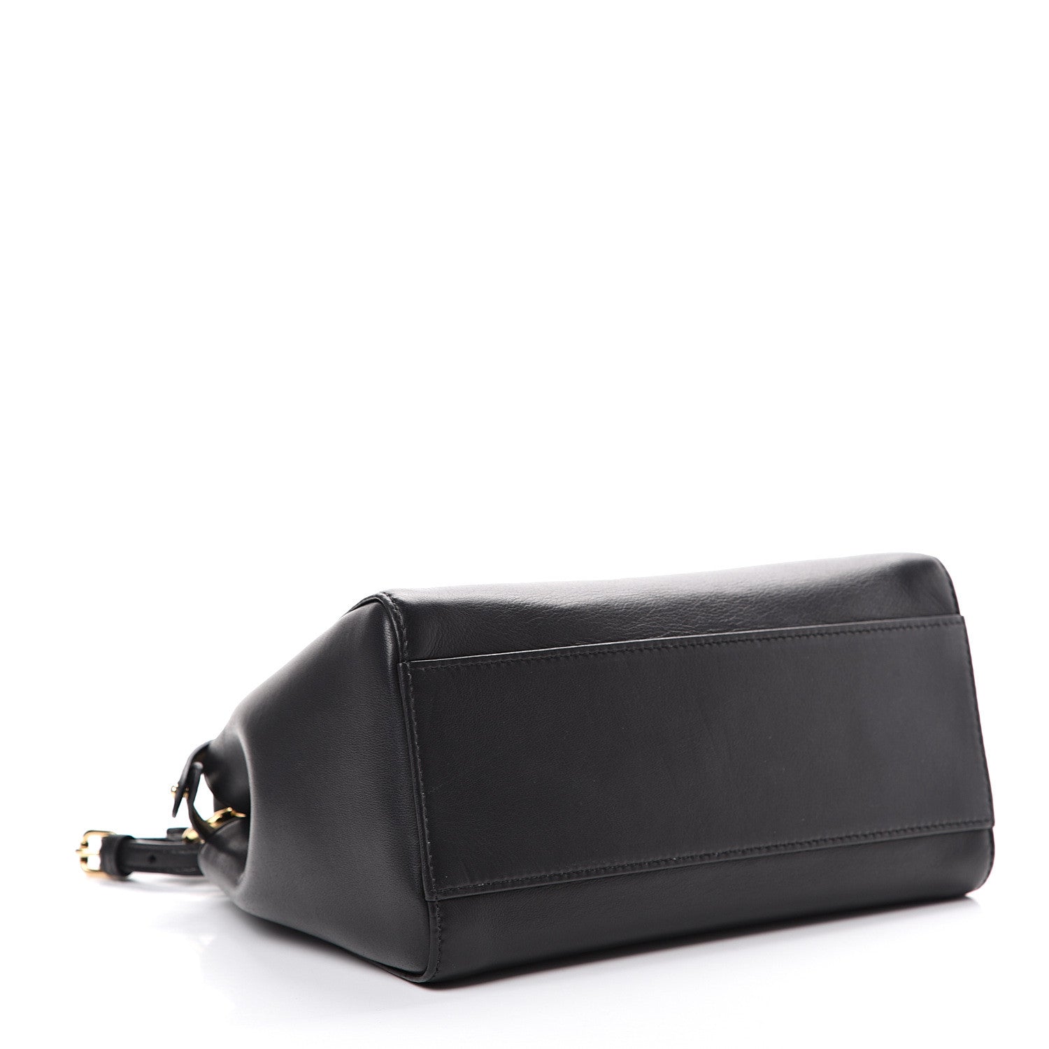 Fendi Nappa Mini Peekaboo Iconic Satchel Black 3 of 11