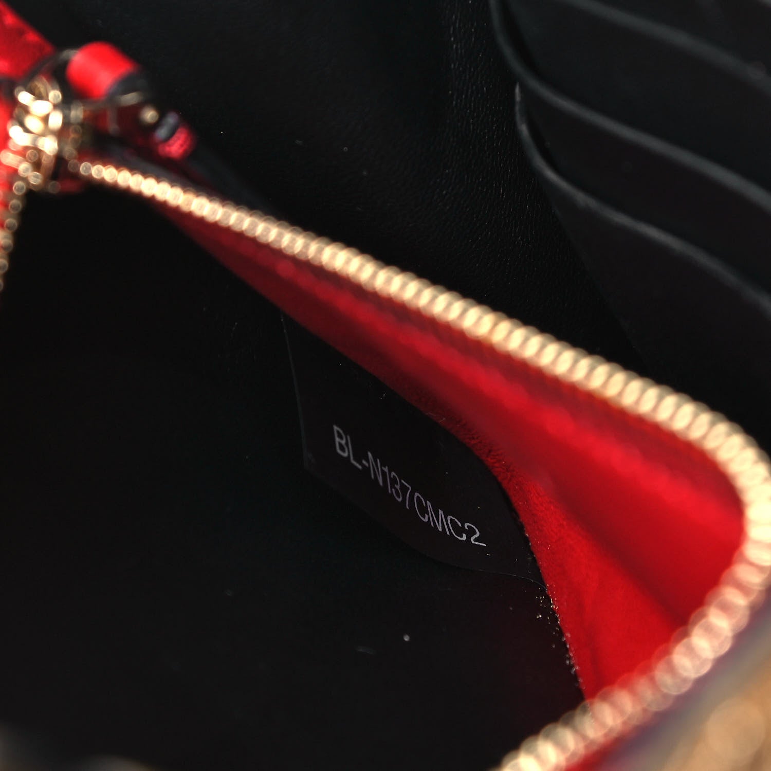 Valentino Garavani Metallic Wrinkled Lambskin Rockstud Spike Wallet on Chain Mekong 6 of 8