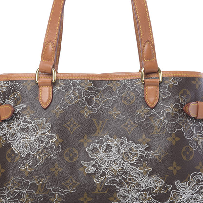 Louis Vuitton Monogram Dentelle Batignolles Horizontal Silver 8 of 10