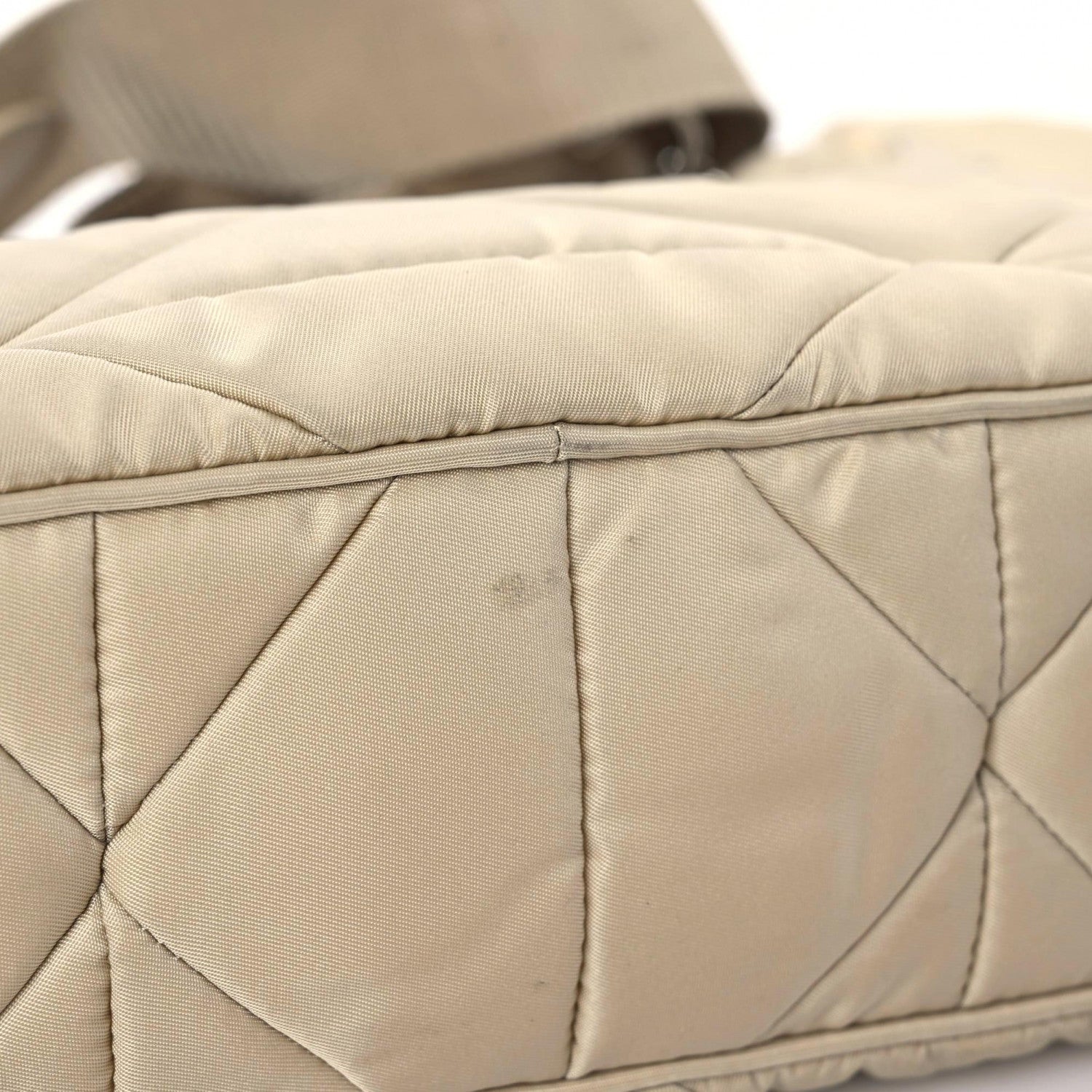 Prada Re-Nylon Triangle Quilted Padded Patchwork System Shoulder Bag Deserto 10 of 12