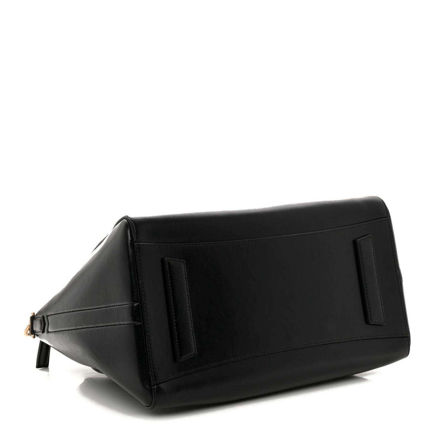 Shiny Lord Calfskin Medium Antigona Black