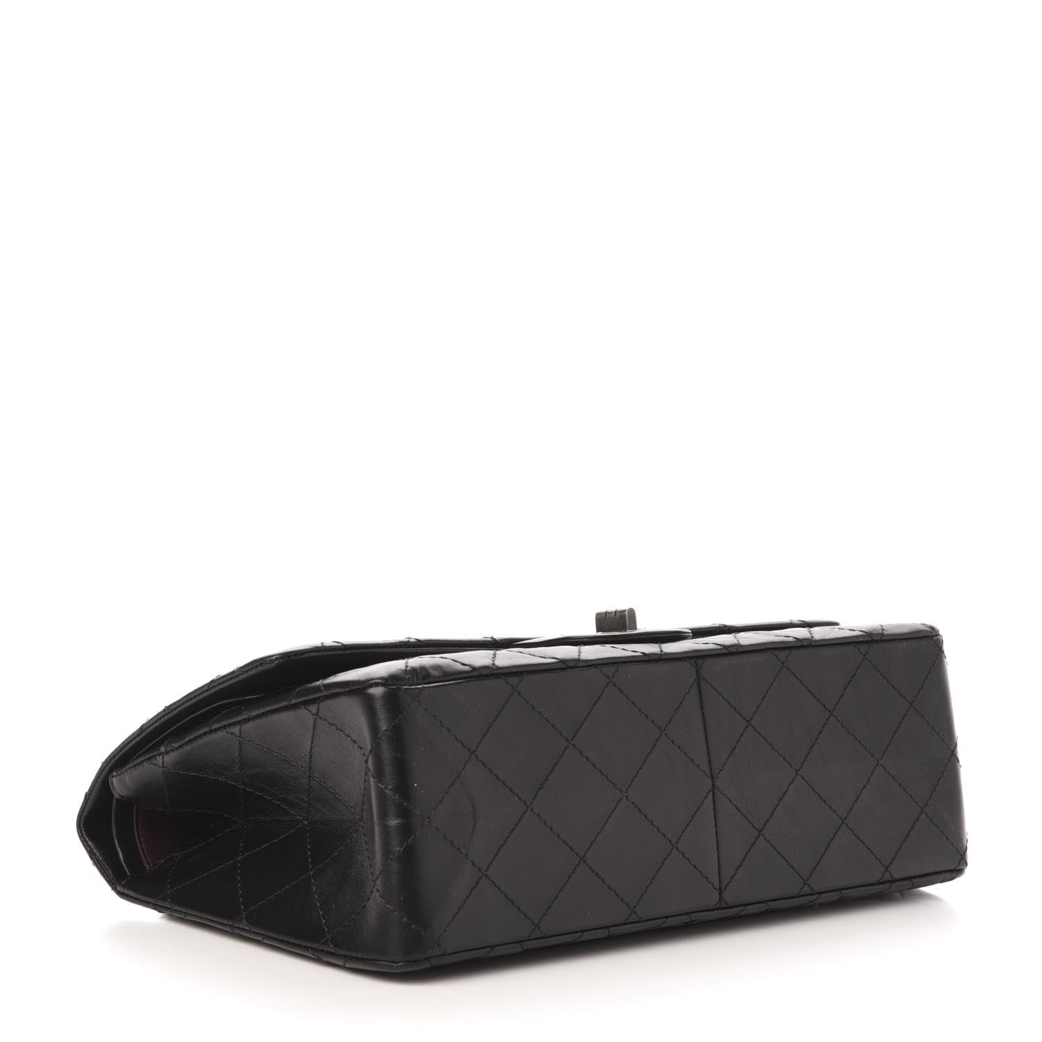 Chanel Aged Calfskin Quilted 2.55 Reissue 227 Flap Black 4 of 10