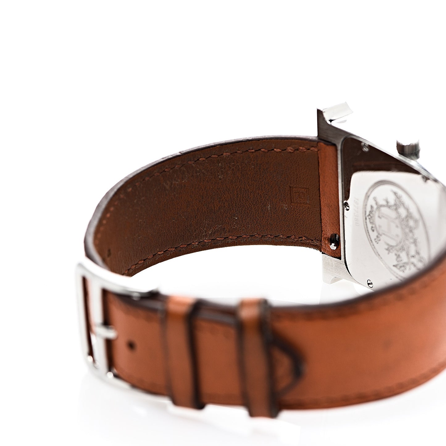 Stainless Steel Swift 30.5mm Heure H Hour Quartz Watch Orange