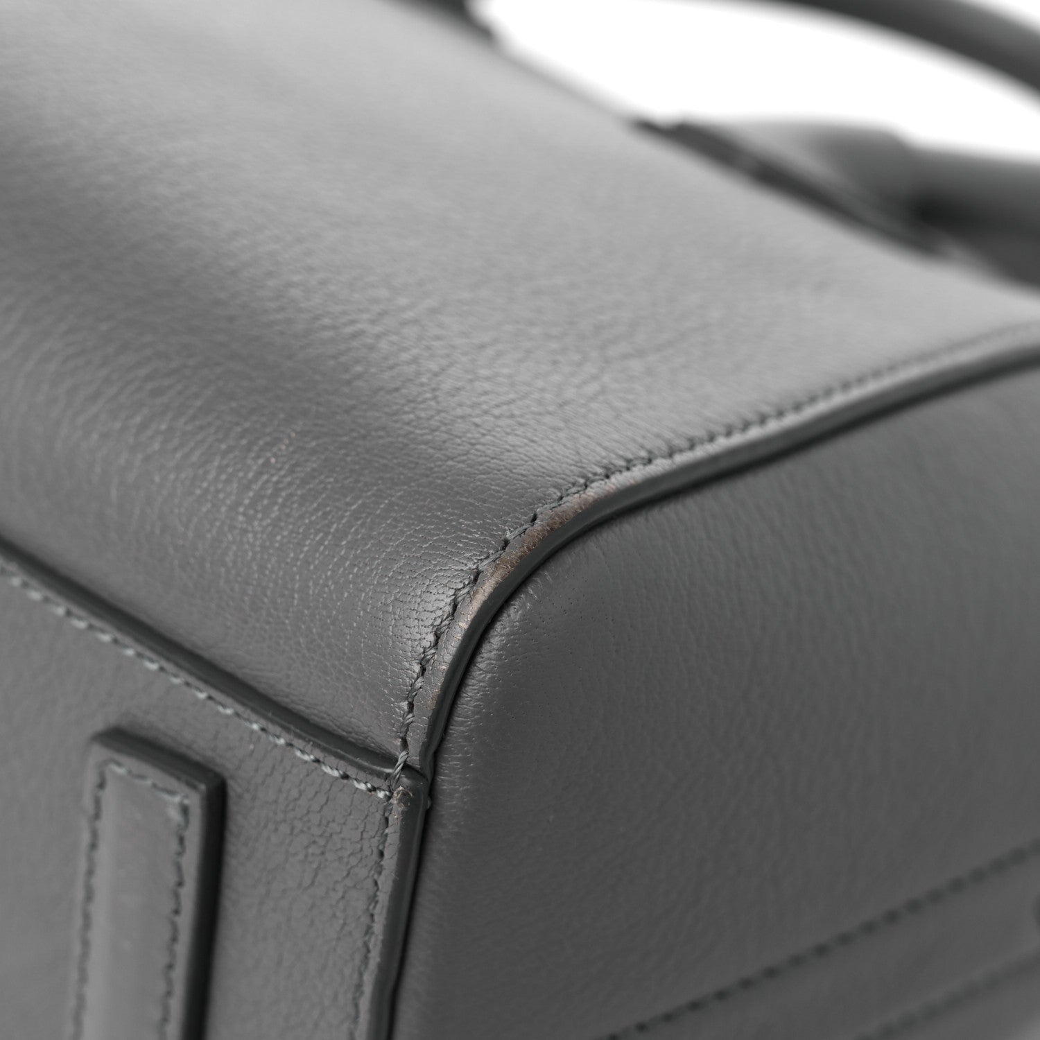 Givenchy Sugar Goatskin Mini Antigona Pearl Grey 11 of 12