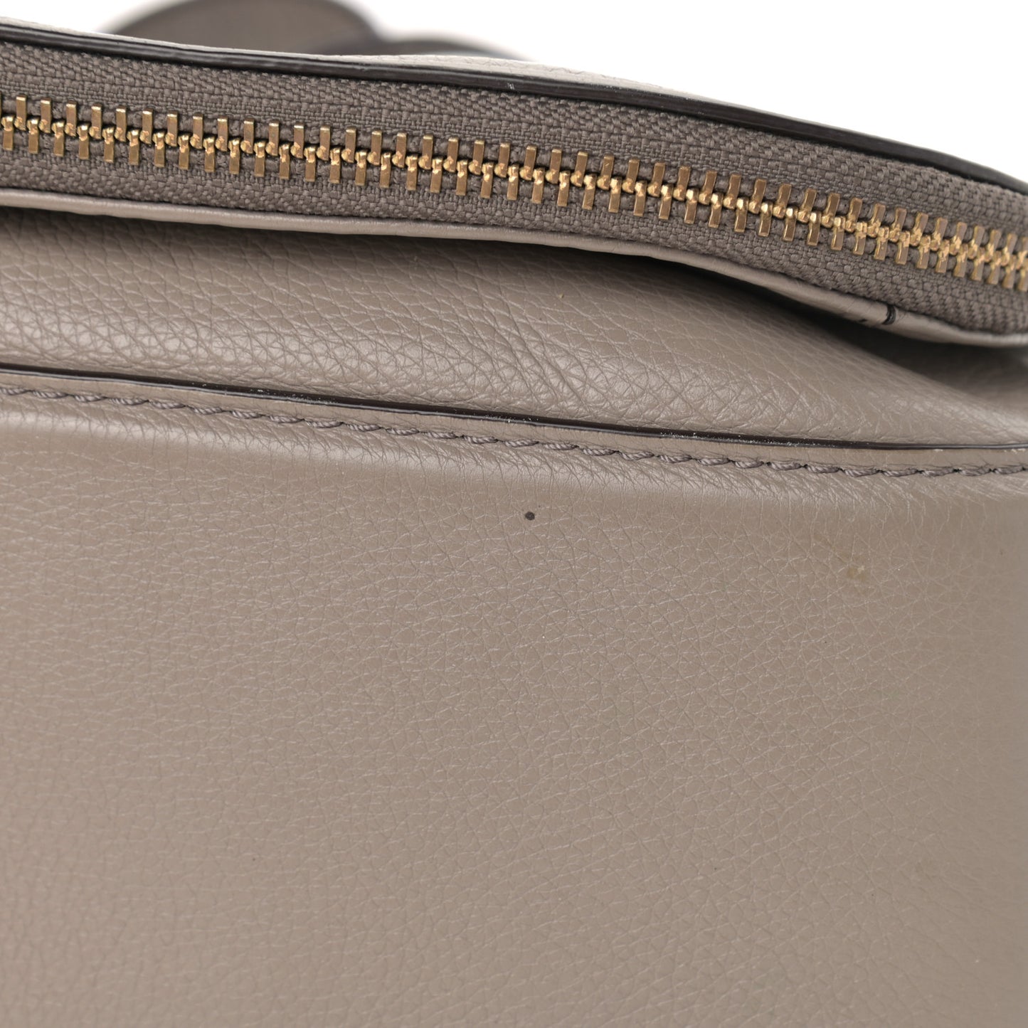 Pebbled Calfskin Recruit Nomad Crossbody Mink