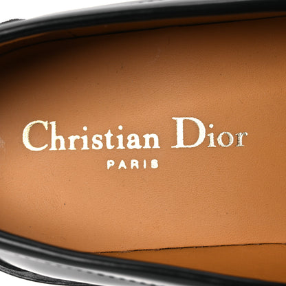 Christian Dior Brushed Calfskin Boy Loafers 40 Black 9 of 12