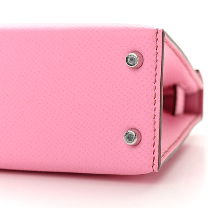 Hermes Epsom Mini Kelly Sellier 20 5P Pink 9 of 10