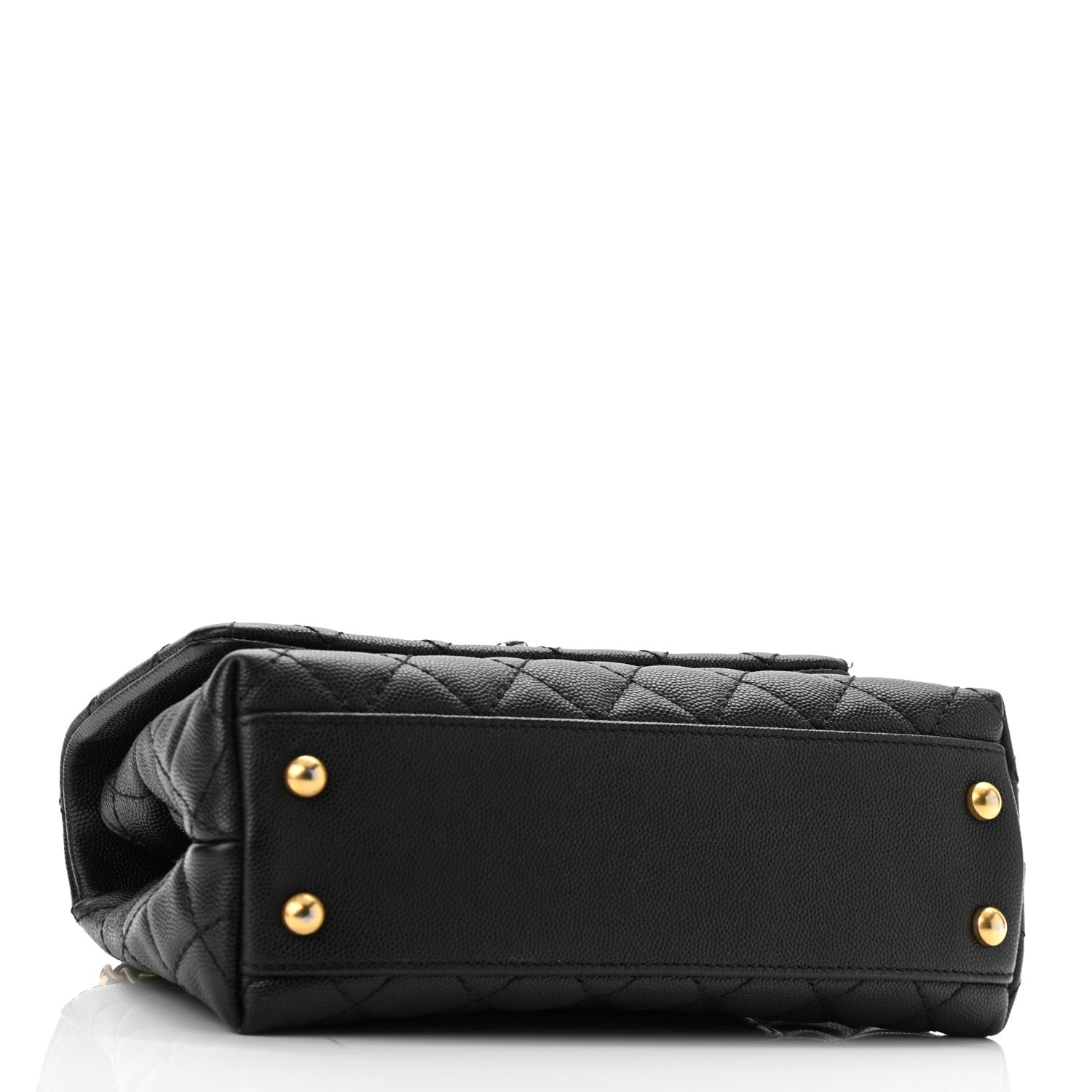 Chanel Caviar Quilted Mini Coco Handle Flap Black 4 of 9
