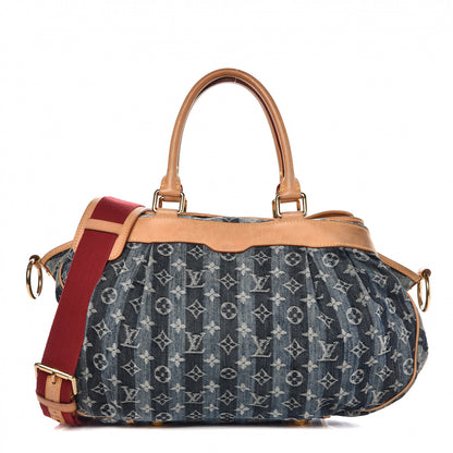 Louis Vuitton Denim Raye Cabas GM 1 of 17