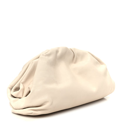 Bottega Veneta Smooth Butter Calf The Pouch Oversized Clutch Mist 3 of 12