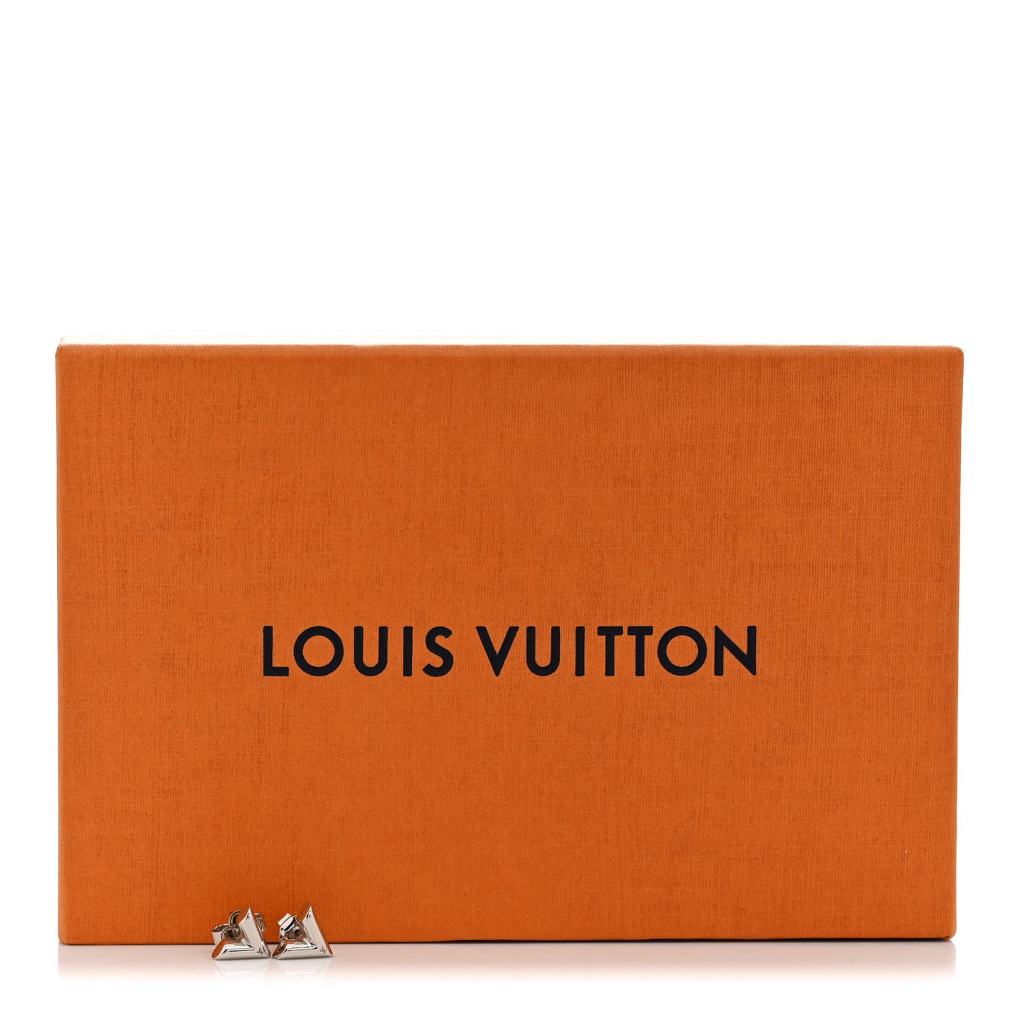 Essential V Stud Earrings Silver