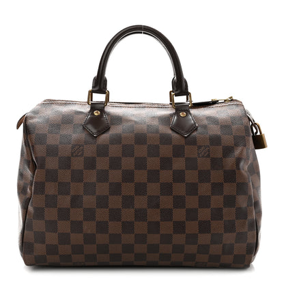 Louis Vuitton Damier Ebene Speedy 30 1 of 11