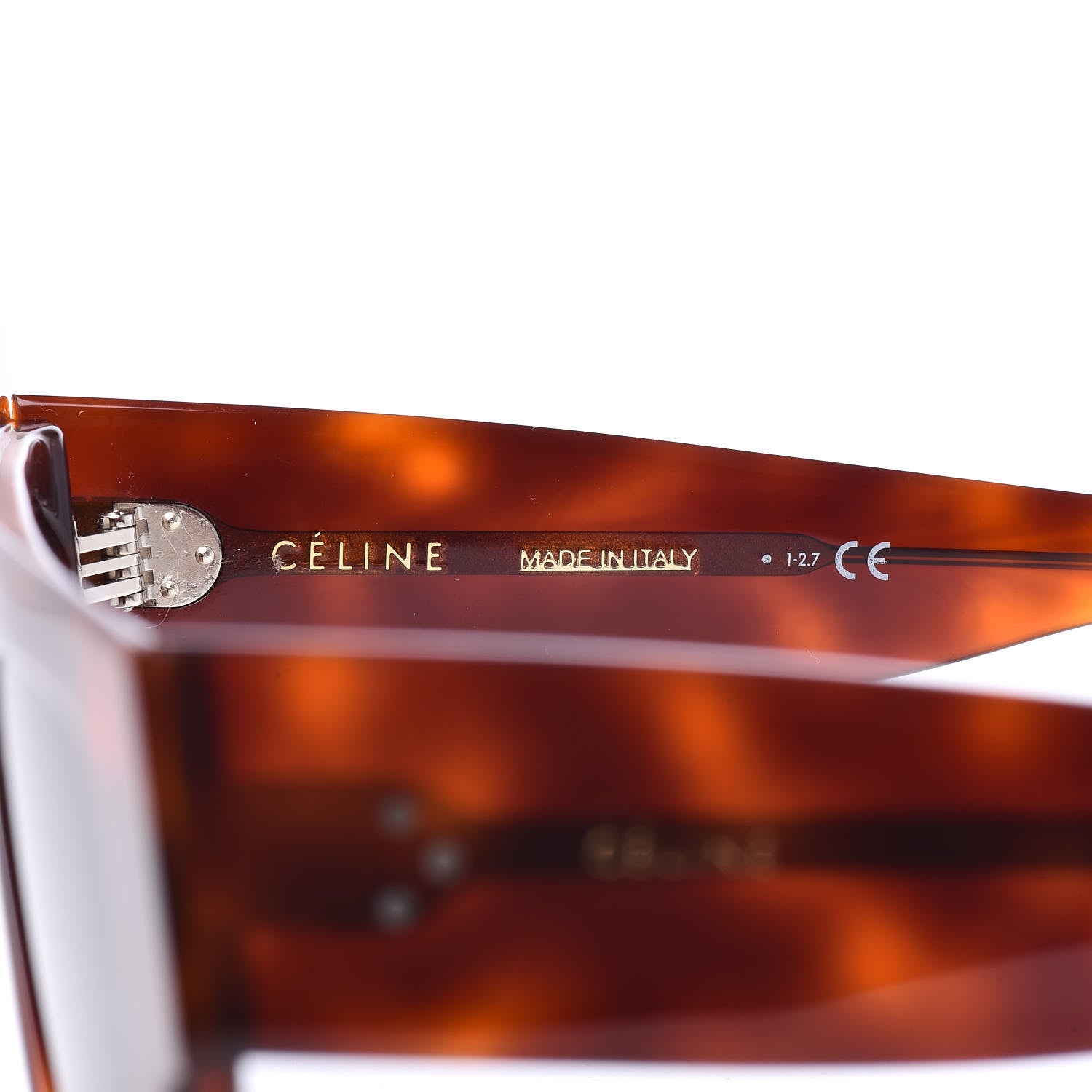 Celine Acetate Sunglasses CL40014I Dark Havana 6 of 6