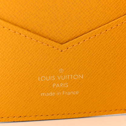 Louis Vuitton Monogram 2022 Christmas Animation New York Soho Passport Cover Yellow 6 of 7