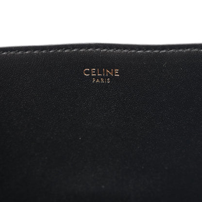 Celine Smooth Calfskin Triomphe Medium Louise Bag Black 7 of 10