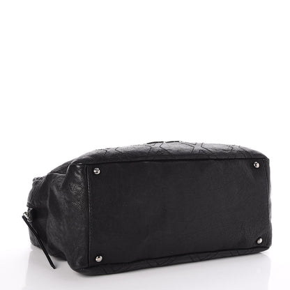 Chanel Calfskin Large Diamond Stitch Tote Black 4 of 7