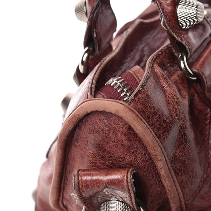 Balenciaga Agneau Giant 21 Silver Hardware City Dark Wine 14 of 20