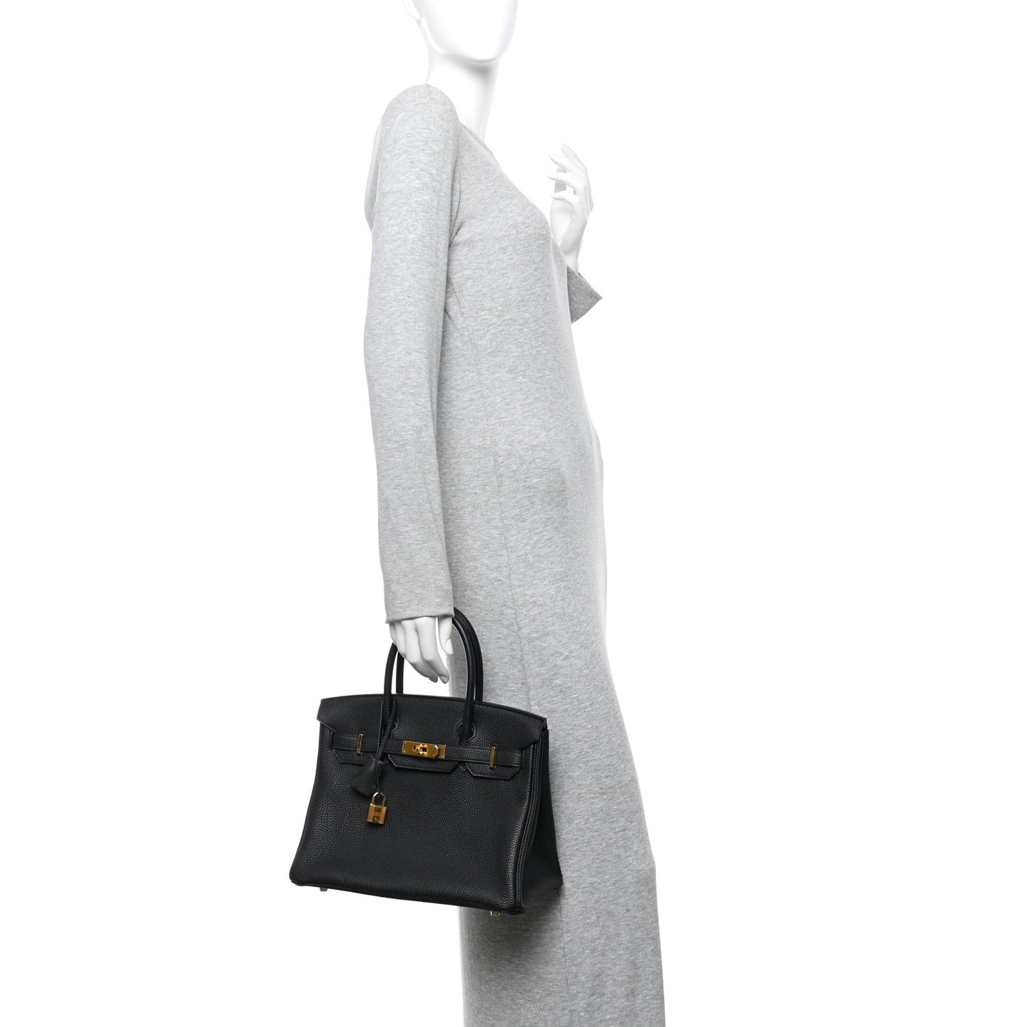 Togo Birkin 30 Black