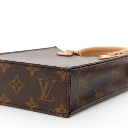 Louis Vuitton Monogram Petit Sac Plat 9 of 9