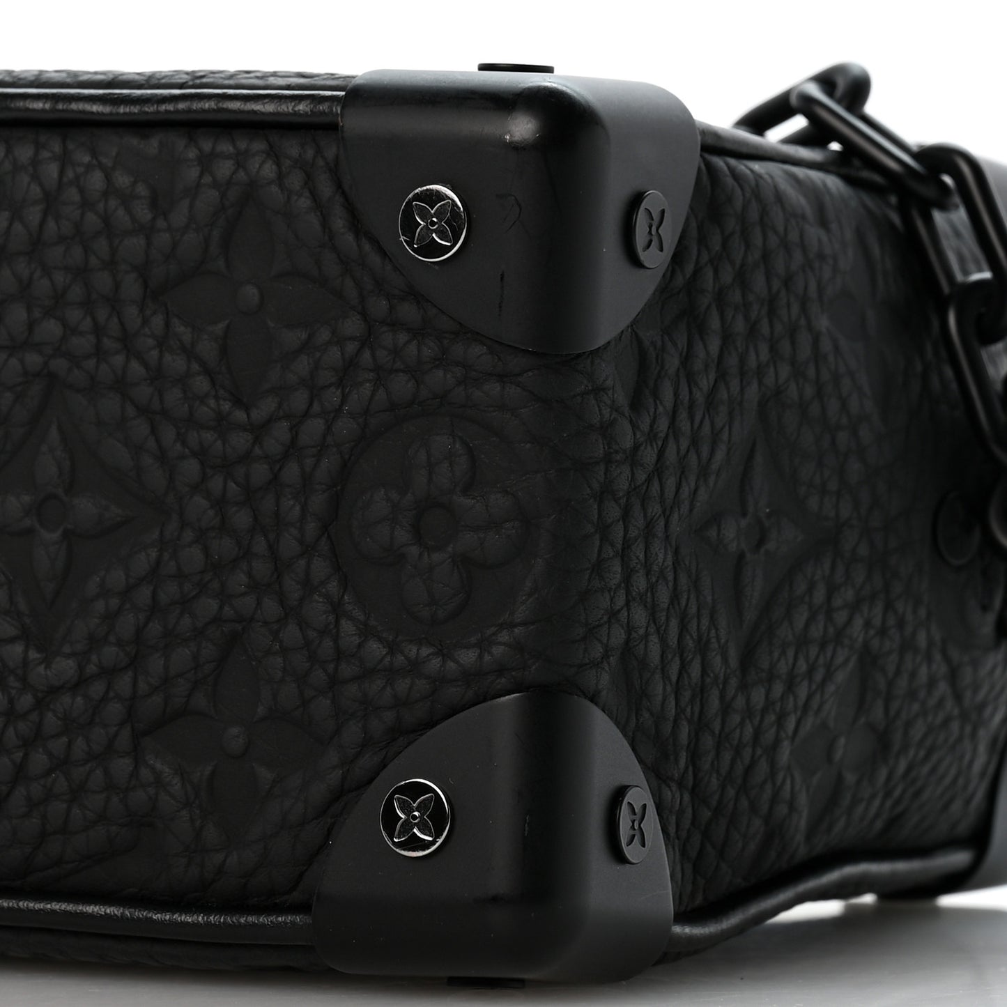 Taurillon Monogram Mini Soft Trunk Black