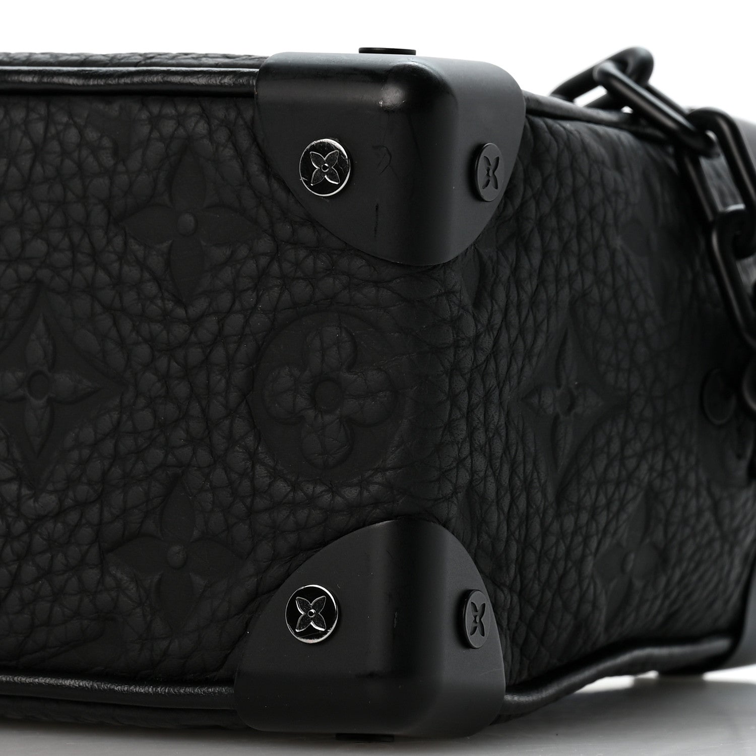 Louis Vuitton Taurillon Monogram Mini Soft Trunk Black 10 of 11
