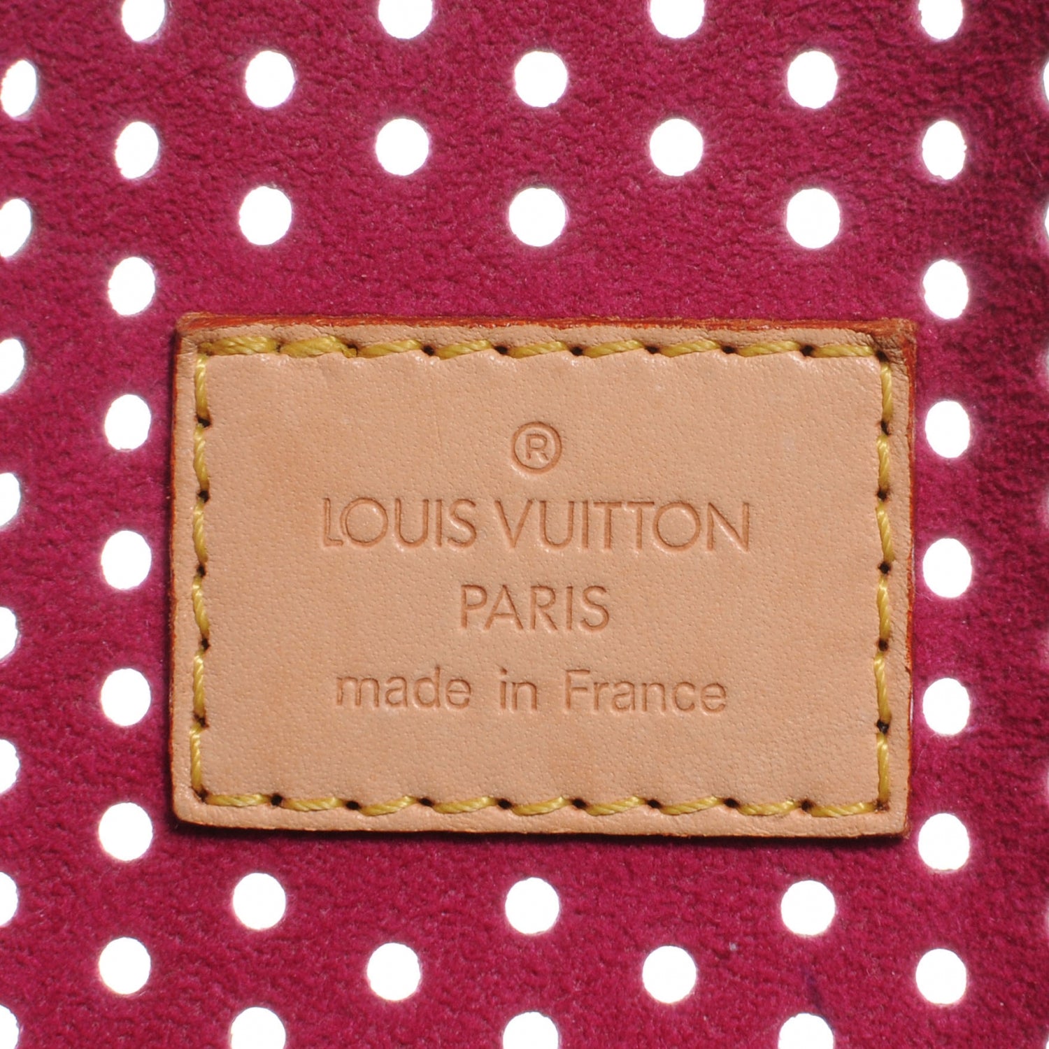 Louis Vuitton Monogram Perforated Speedy 30 Fuchsia 6 of 7