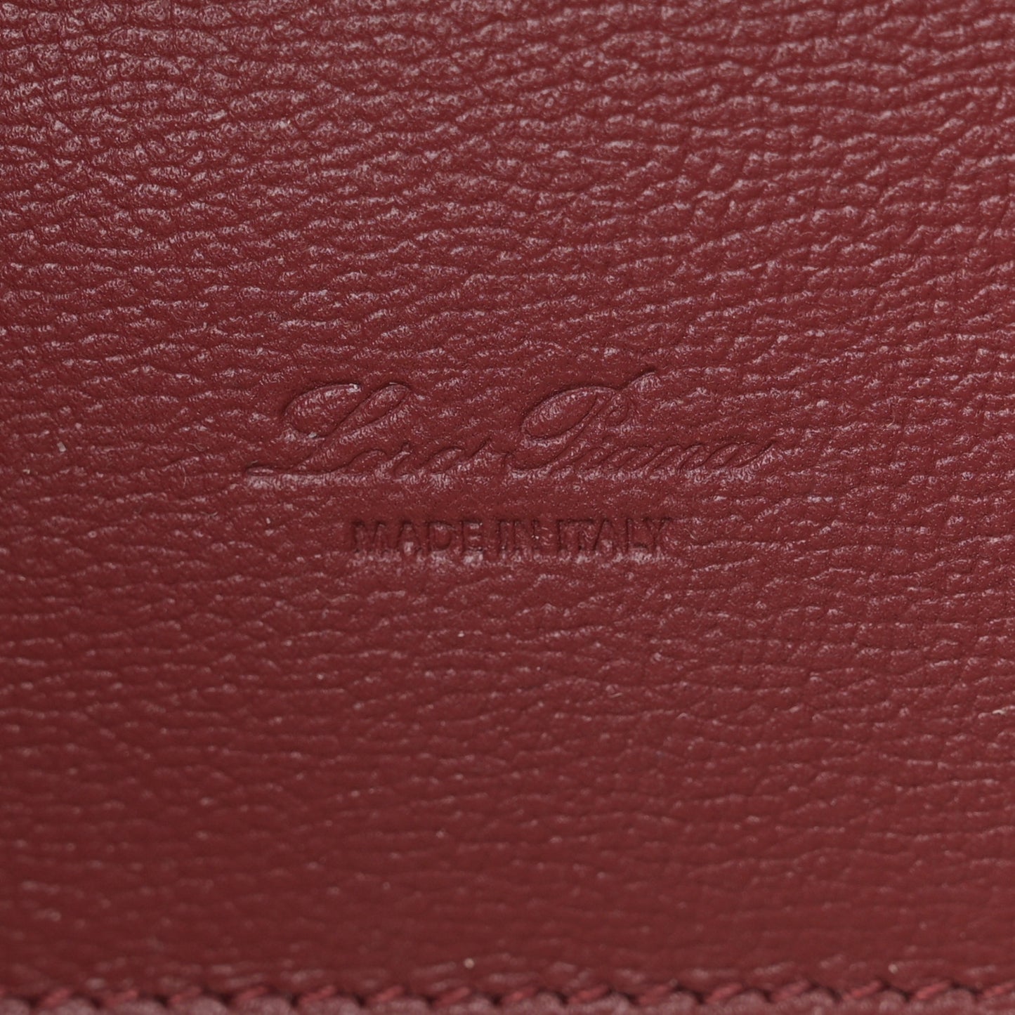 Saddle Calfskin Extra Bag L27 Azuki Beans