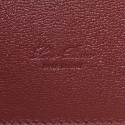 Loro Piana Saddle Calfskin Extra Bag L27 Azuki Beans 6 of 10